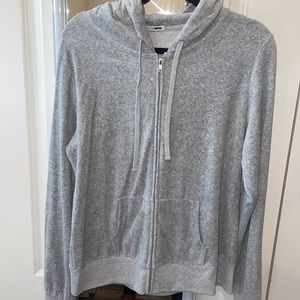 Fashion Nova velour zip up hoodie in XL